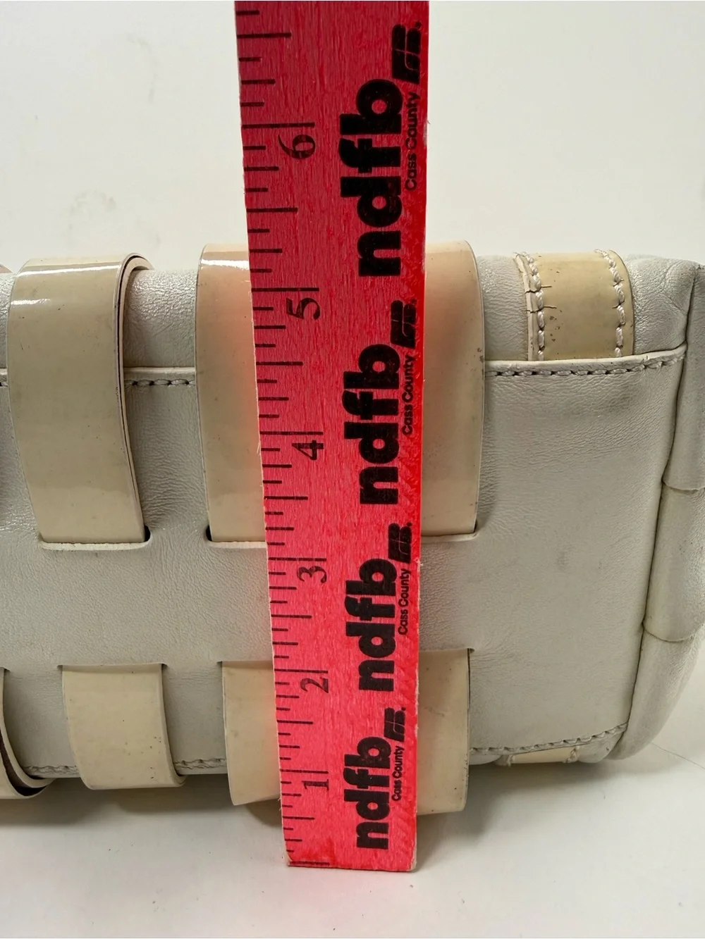 Versace Vintage Cream & Beige Leather Hobo Bag with Gold Hardware